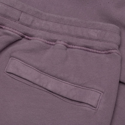 Cotton Fleece Cargo Pants - Magenta