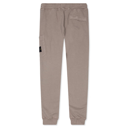 Cotton Fleece Cargo Pants - Mud