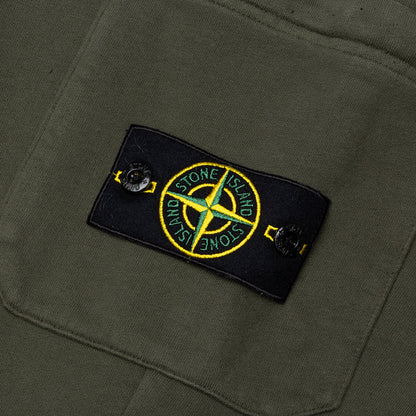 Cotton Fleece Cargo Pants - Musk