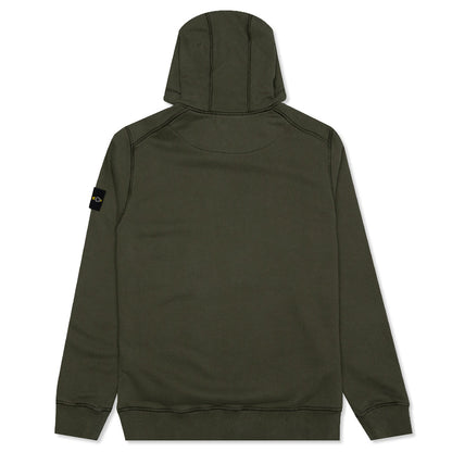 Cotton Hooded Sweatshirt - Musk