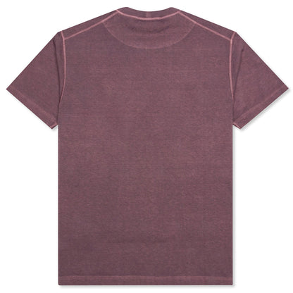 Fissato Dye S/S T-Shirt - Faded Magenta