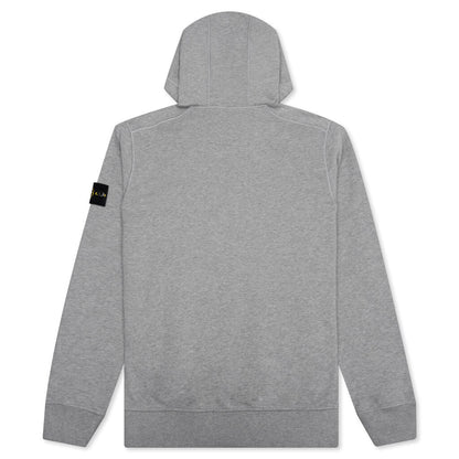 Hooded Sweatshirt - Melange Grey