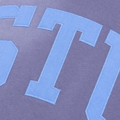 Stu Applique Crew - Blue