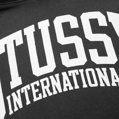 Stussy Intl Relaxed Hoodie - Washed Black