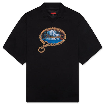 Submission Boxy Polo - Black