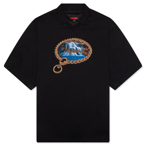 Submission Boxy Polo - Black
