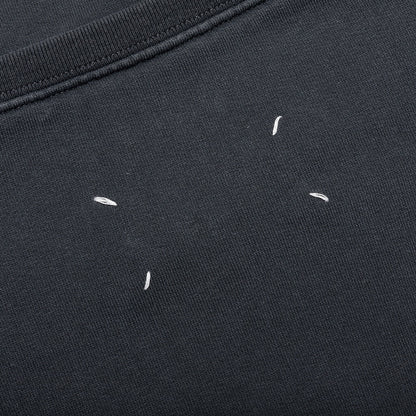 Reverse Applicated Stitch Logo Sweatshirt - Washed Black