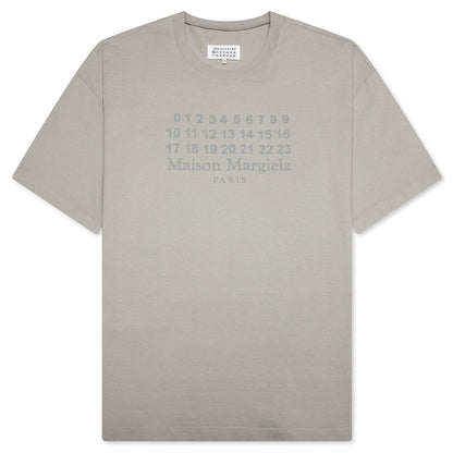 Numeric Logo T-Shirt - Grey