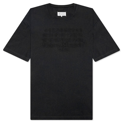 Glitch Logo T-Shirt - Washed Black