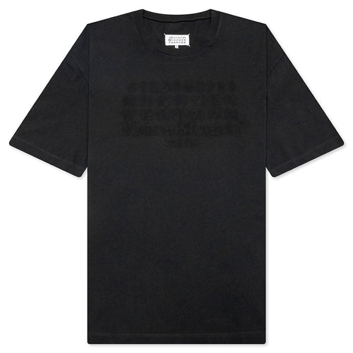 Glitch Logo T-Shirt - Washed Black