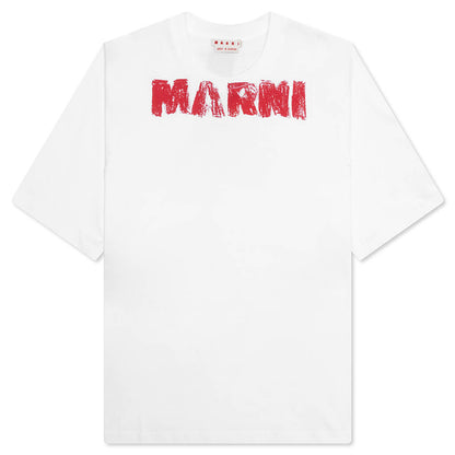 Monolith Cotton T-Shirt - Lily White