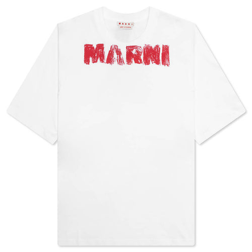 Monolith Cotton T-Shirt - Lily White