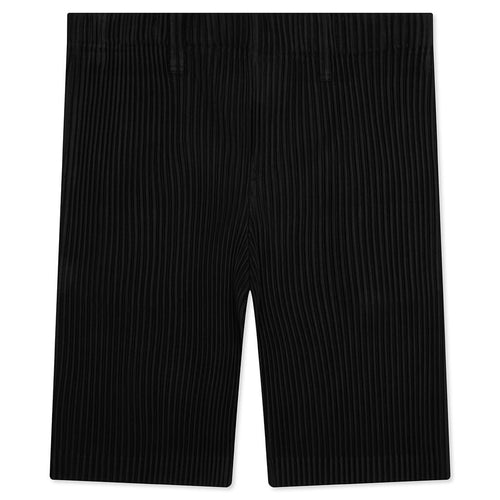Tailored Pleats 2 Shorts - Black
