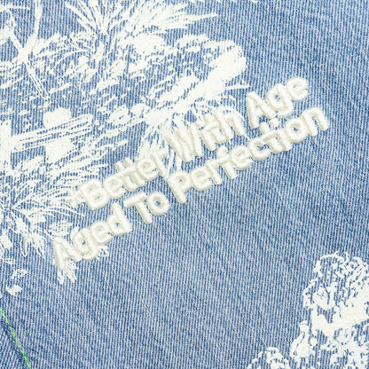 Teresa Double-Wide Denim Short - Indigo