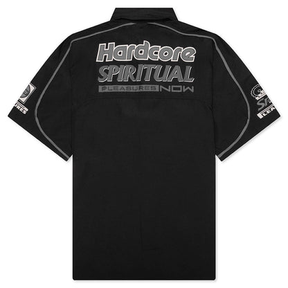 Terror Button Up Shirt - Black