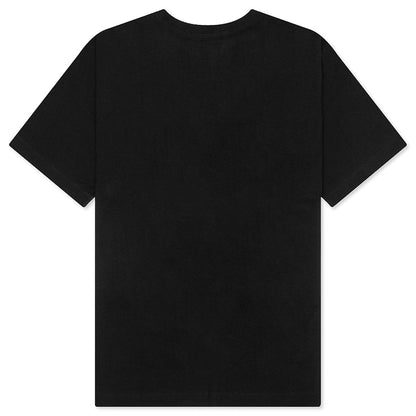 Textured Jersey S/S Tee - Black
