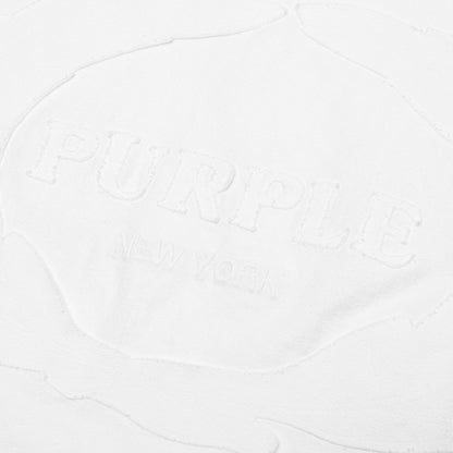 Textured Jersey Sleeveless - White