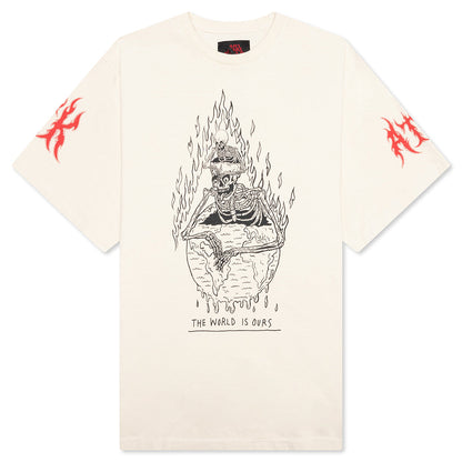 The World Is Ours Tee - Archival White