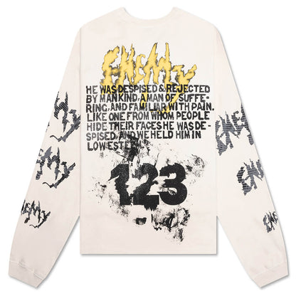 Theatre CVA L/S Tee - Vintage White