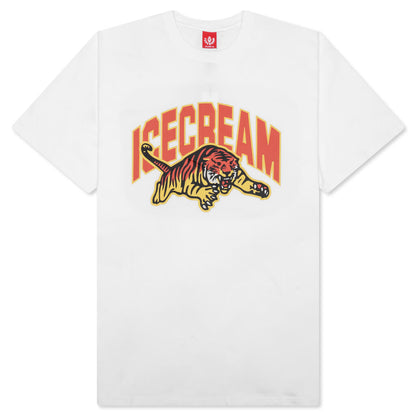 Tiger S/S Tee - White