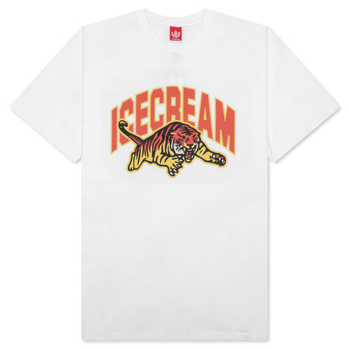 Tiger S/S Tee - White