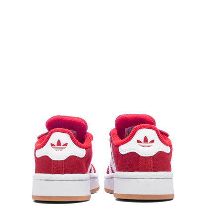 Toddlers Campus 00s Comfort Elastic Lace - Better Scarlet/Cloud White