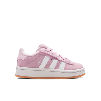 Toddlers Campus 00s Comfort Elastic Lace - Clear Pink/Cloud White/Gum