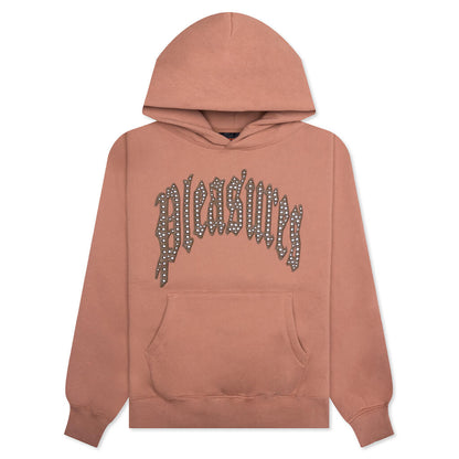 Twitch Studded Hoodie - Clay