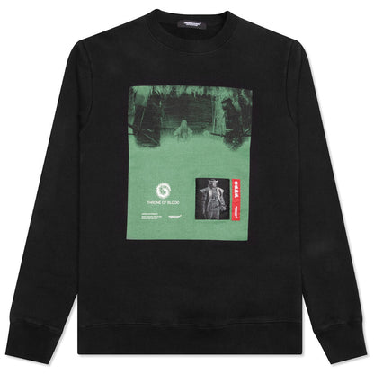 Fallen Man Stand Off Pullover - Black