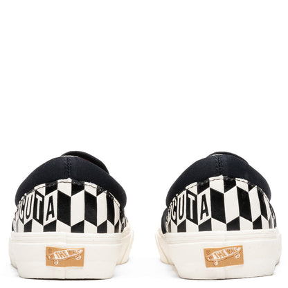 Vans Vault x Baracuta Classic Slip-VLT LX - Black Checkerboard
