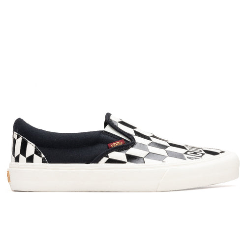Vans Vault x Baracuta Classic Slip-VLT LX - Black Checkerboard