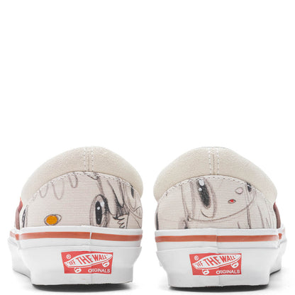 Vans Vault x Javier Calleja OG Classic Slip-LX - Turtledove/True White