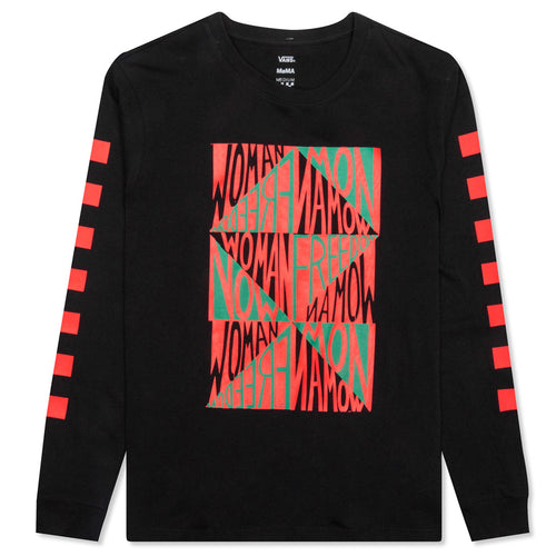 Vans x MoMA Women's Faith Ringgold L/S Tee - Black