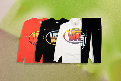 Vans Vault x LQQK L/S Tee - Bright Orange