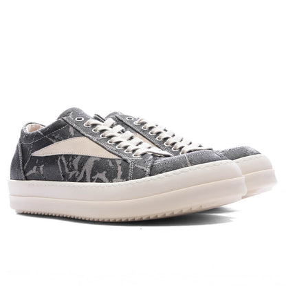 Vintage Sneaks - Black Washed Foil/Milk