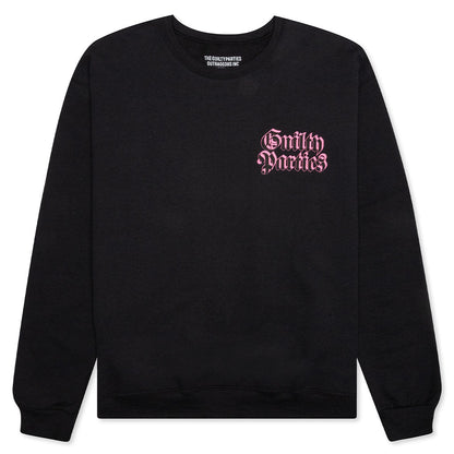 Crewneck Sweatshirt Type 6 - Black