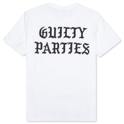 USA Body Crewneck T-Shirt Type-1 - White