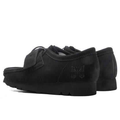 Clarks x Needles Walla Strap Lo Suede - Black