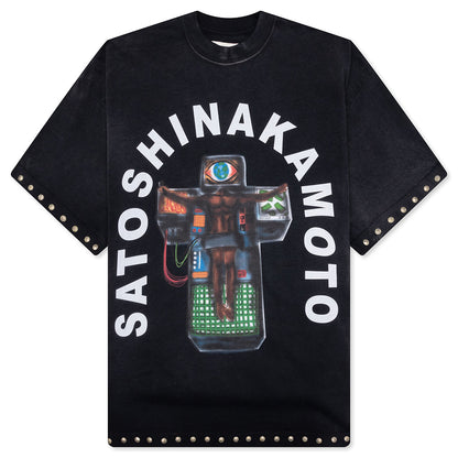 Welcome To The Machine Tee - Washed Black