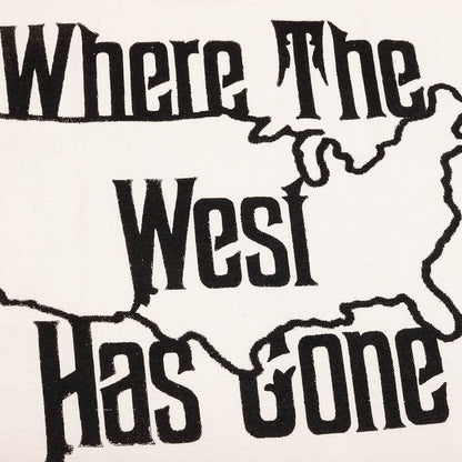 Where The West Has Gone T-Shirt - Bone