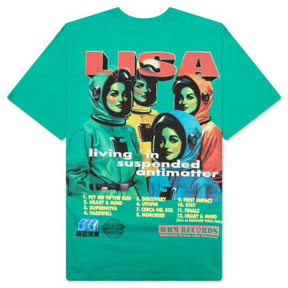 Whim Records S/S Tee - Sea Green