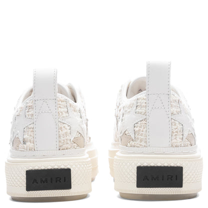 Women's Boucle Stars Court Low - Alabaster