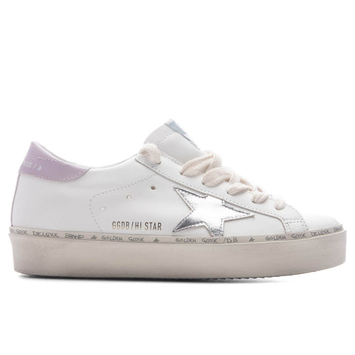 Women's Hi Star - White/Silver/Lilac