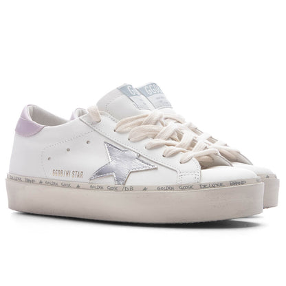 Women's Hi Star - White/Silver/Lilac