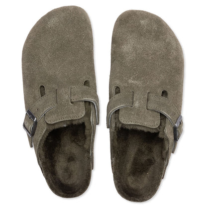 Women's Narrow Boston Suede - Thyme