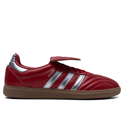 Women's Samba Long Tongue - Better Scarlet/Silver Metallic/Gum