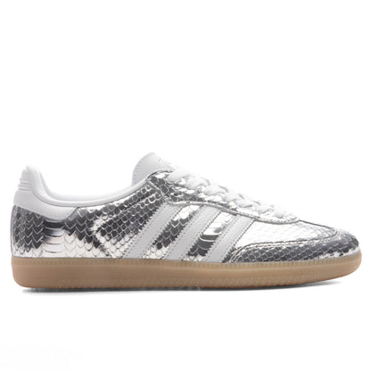 Women's Samba OG - Silver Metallic/Footwear White/Gum