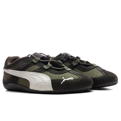 Women's Speedcat Go - Dark Olive/Warm White