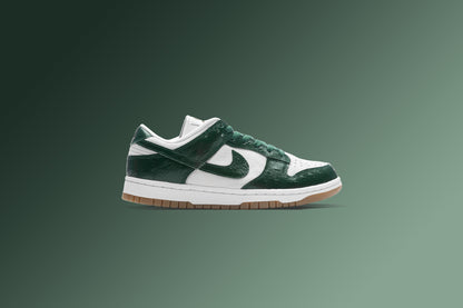 Women's Dunk Low LX - Phantom/Gorge Green/Metallic Gold