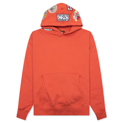 Worms Hoodie - Rust